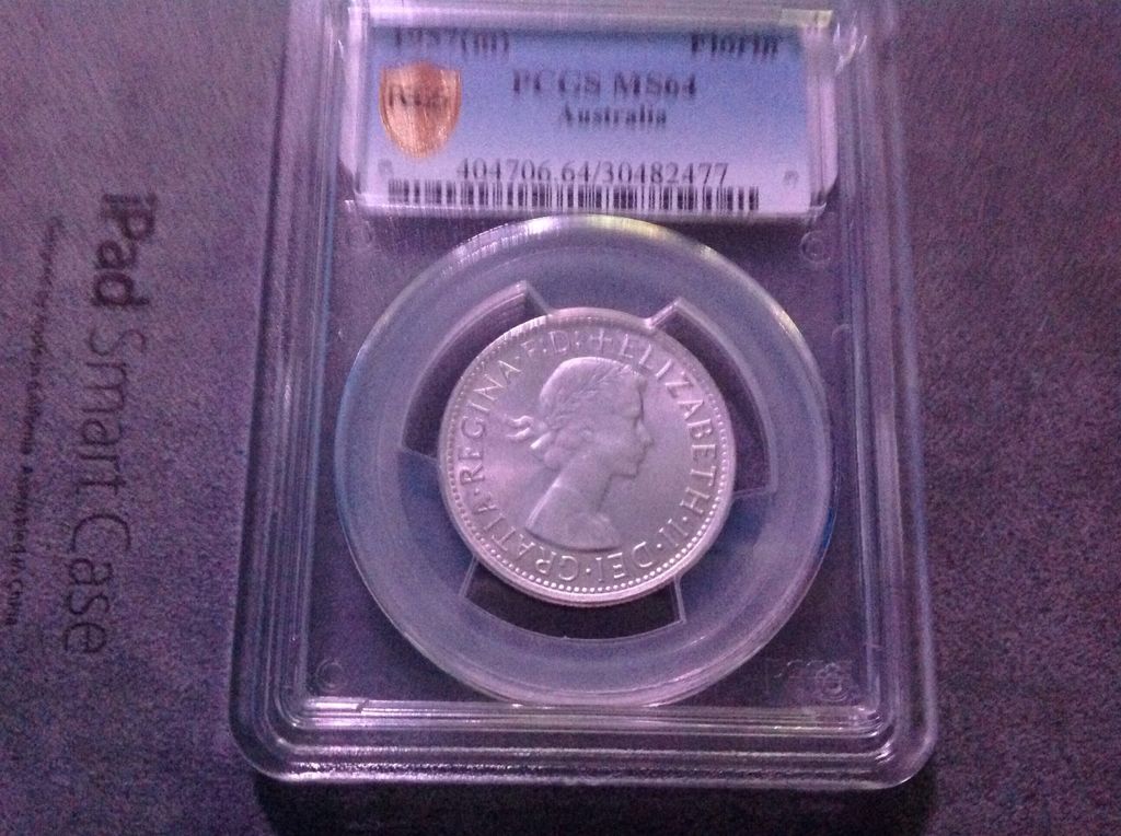 1957 Florin  coin collectible - Main Image 2