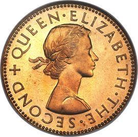 New Zealand Half Penny  coin collectible - Main Image 2