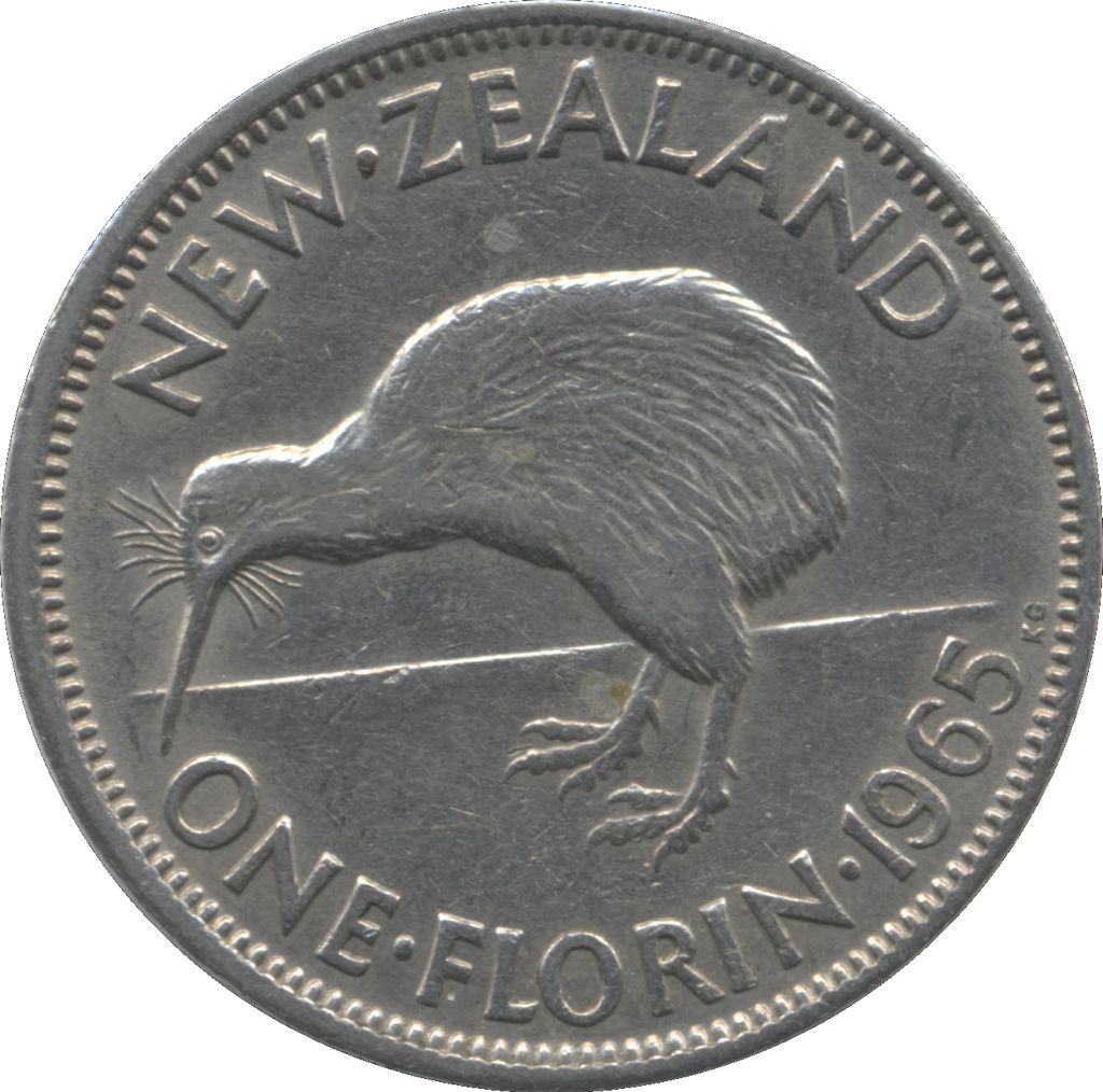 New Zealand Florin  coin collectible - Main Image 1