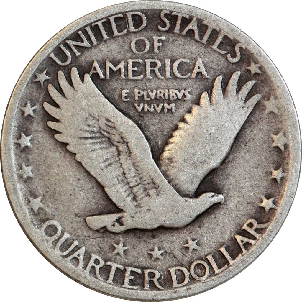 Liberty Standing Quarter  coin collectible - Main Image 2
