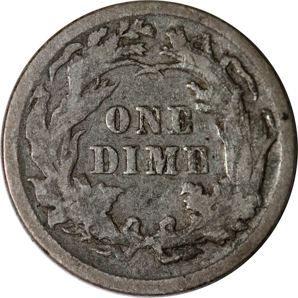 Liberty Seated Dime  coin collectible - Main Image 2