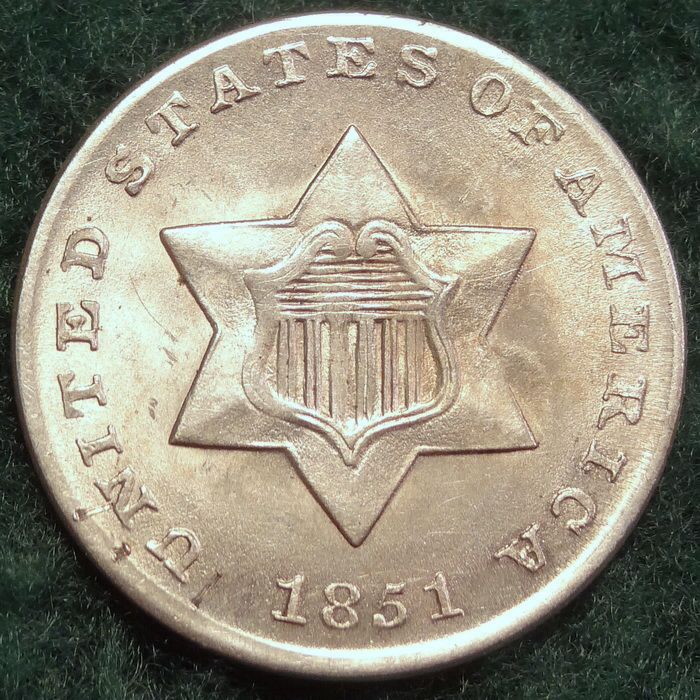 Three Cent Silver (Trimes) coin collectible - Main Image 1