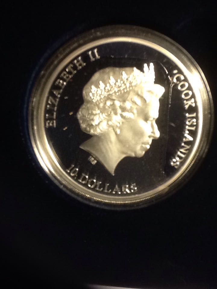 Cook Islands Nano space  coin collectible - Main Image 2