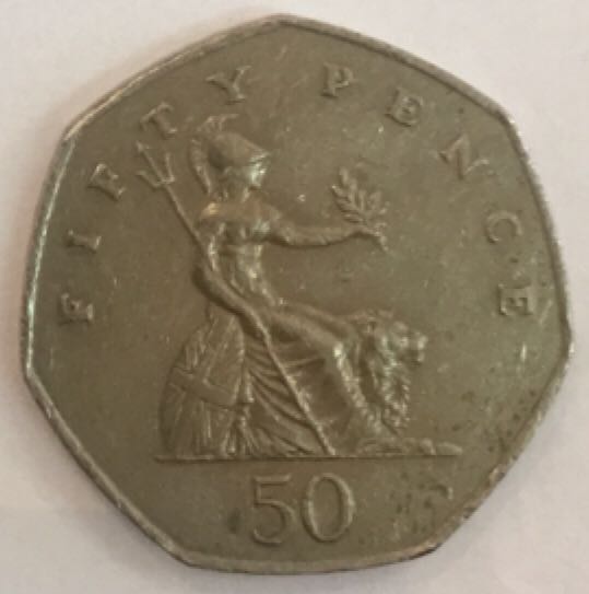 Uk 50 Pence  coin collectible - Main Image 2