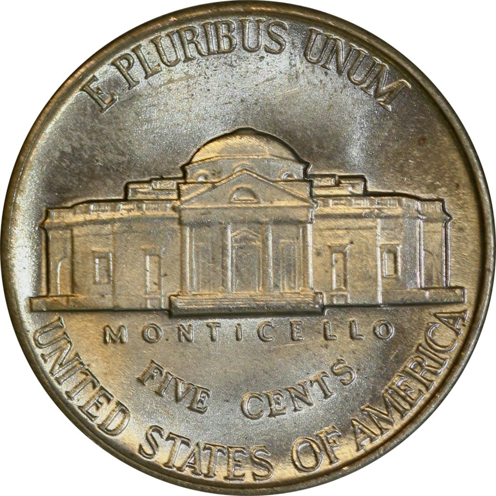 Jefferson Nickel P  coin collectible - Main Image 2