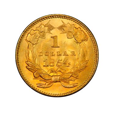 Indian Princess Small Head Gold  coin collectible - Main Image 2