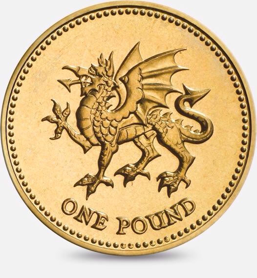 Uk 1 Pound  coin collectible - Main Image 2