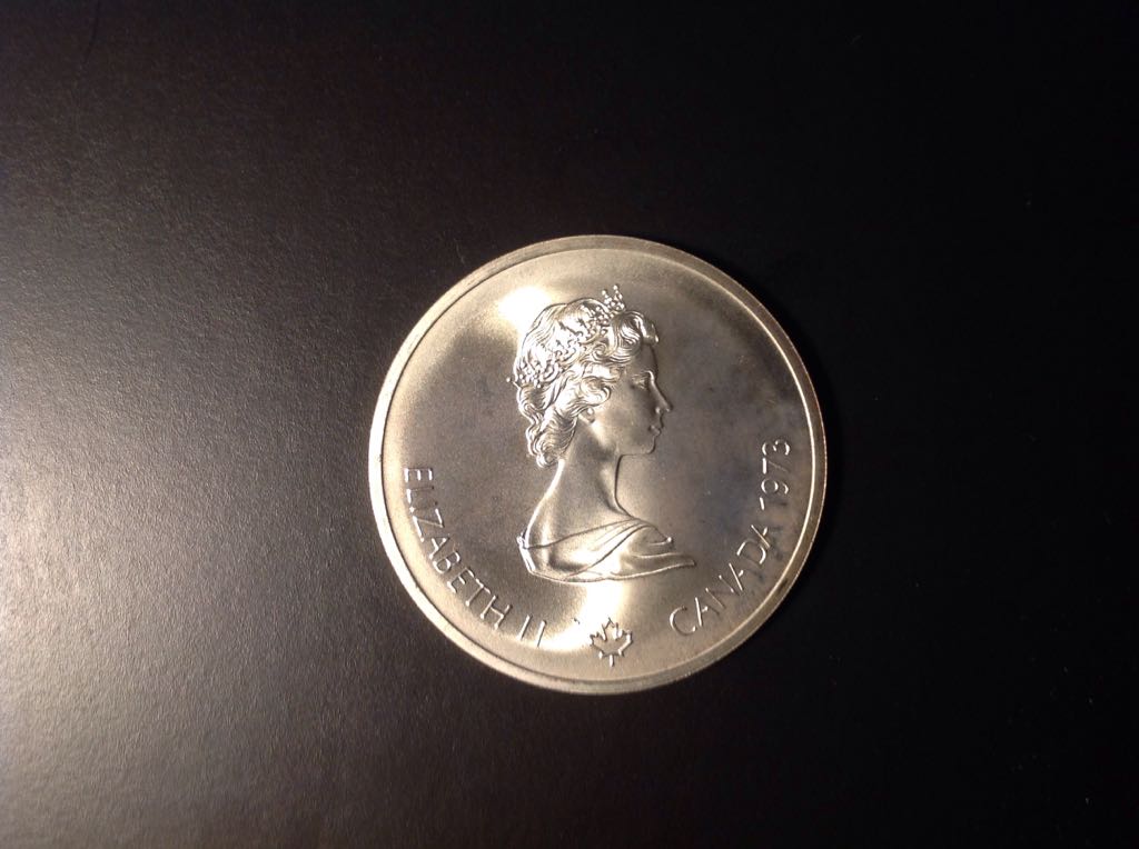 Canada $10 Silver Olympic Worldmap  coin collectible - Main Image 2