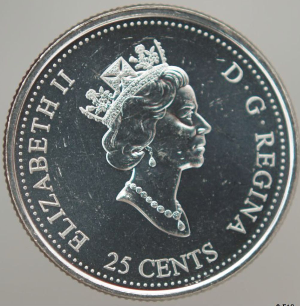 January 999 Quarter  coin collectible - Main Image 2
