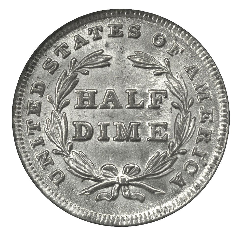 Liberty Seated Half Dime  coin collectible - Main Image 2