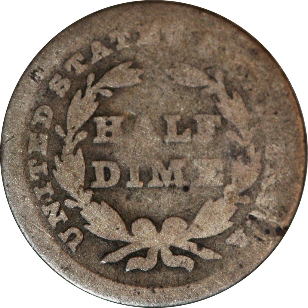 Liberty Seated Half Dime Type 2  coin collectible - Main Image 2