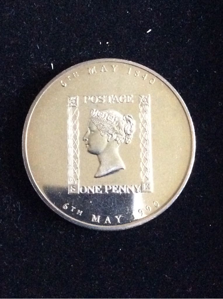 Royal Mail 150th Anniversary Of Penny Black  coin collectible - Main Image 2
