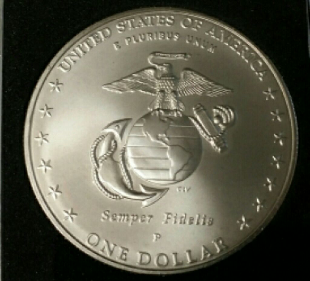 Marine Corp Commemorative  coin collectible - Main Image 2
