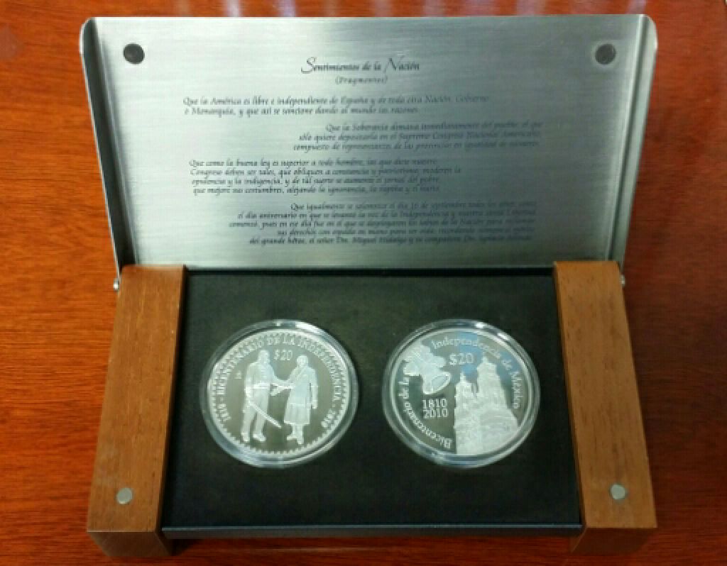 Bicentenario de la Independencia  coin collectible - Main Image 2
