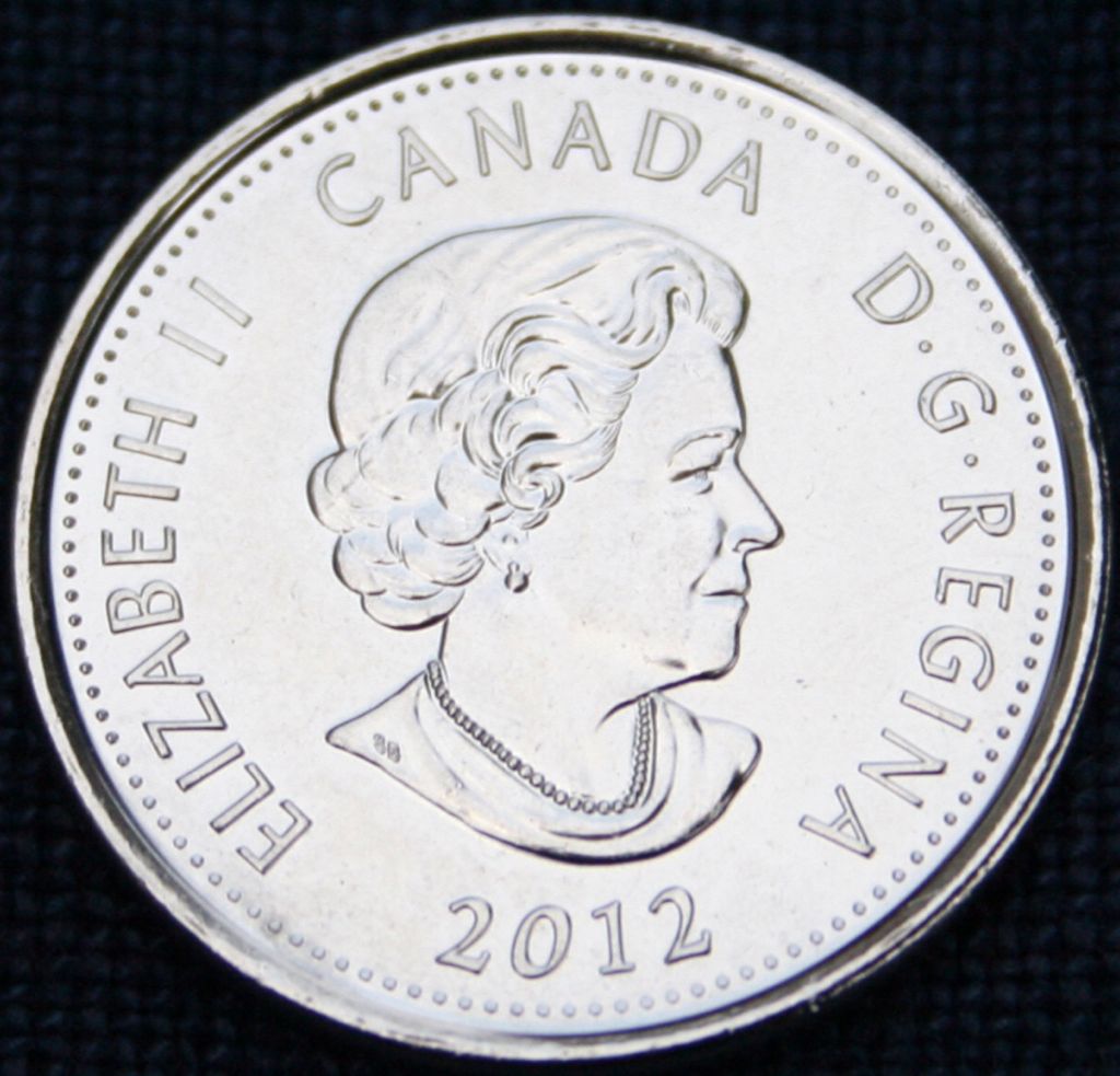 Canada - 25 Cents (Brock-coloured)  coin collectible - Main Image 2