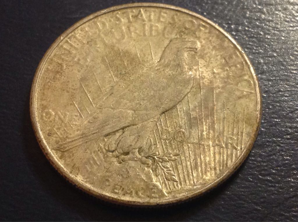 Peace Dollar 1925  coin collectible - Main Image 2