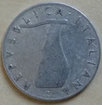5 Lire  coin collectible - Main Image 2