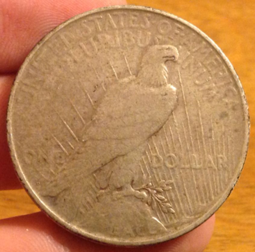 Peace Dollar 1923D  coin collectible - Main Image 2