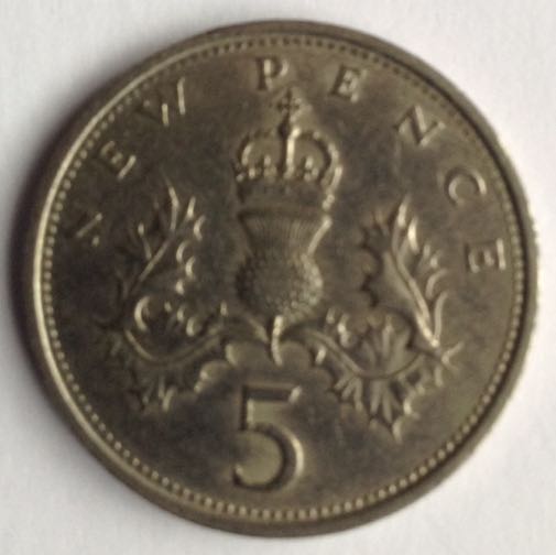 Five Pence  coin collectible - Main Image 1