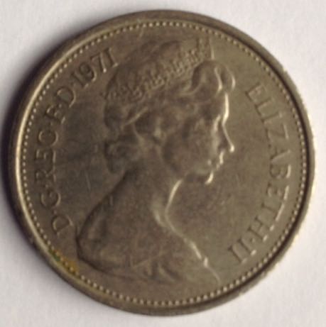 Five Pence  coin collectible - Main Image 2