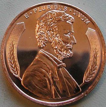 1935 One Cent Red Ms-64