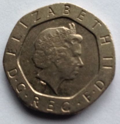 Twenty Pence  coin collectible - Main Image 2