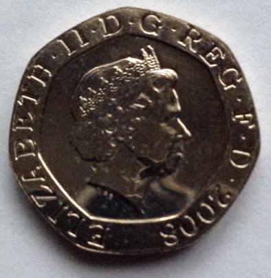 Twenty Pence  coin collectible - Main Image 2