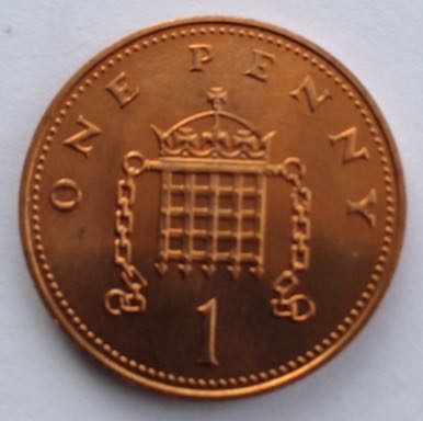 One Pence coin collectible - Main Image 1