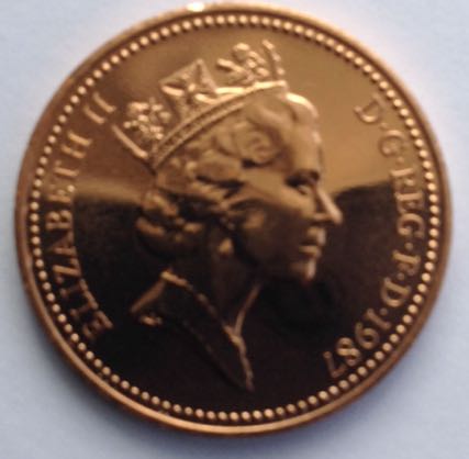 One Pence  coin collectible - Main Image 2