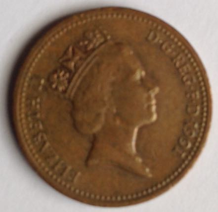 One Pence  coin collectible - Main Image 2