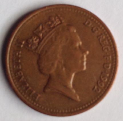 One Pence  coin collectible - Main Image 2