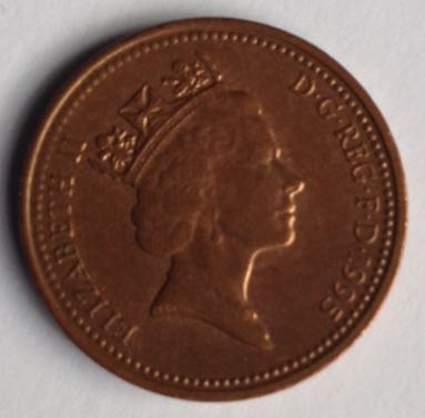 One Pence  coin collectible - Main Image 2