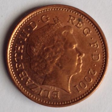 One Pence  coin collectible - Main Image 2