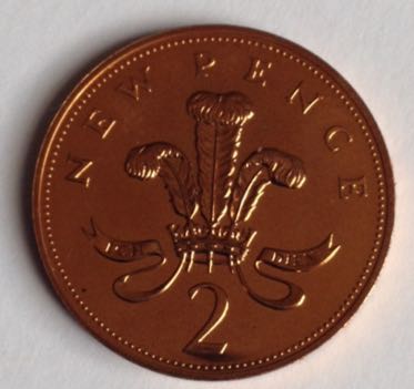 2 new pence inghilterra