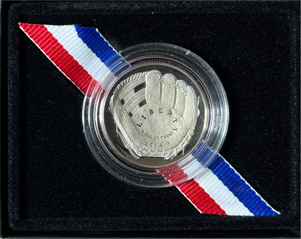 US Mint 2014 Baseball Hall Of Fame  coin collectible - Main Image 3