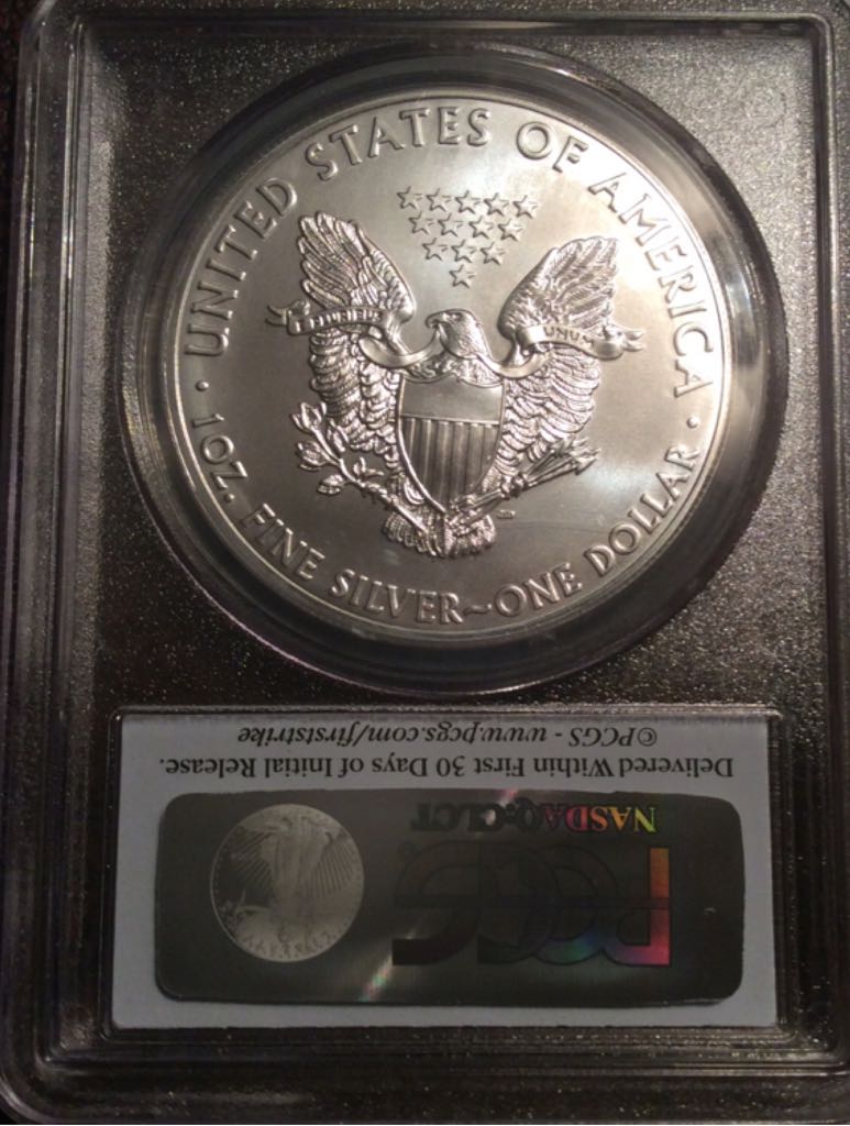 Dollar, American Eagle Silver 2014  coin collectible - Main Image 2