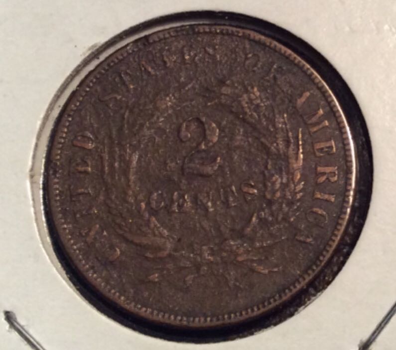 Cent, Two Cent Piece 1864-73  coin collectible - Main Image 2