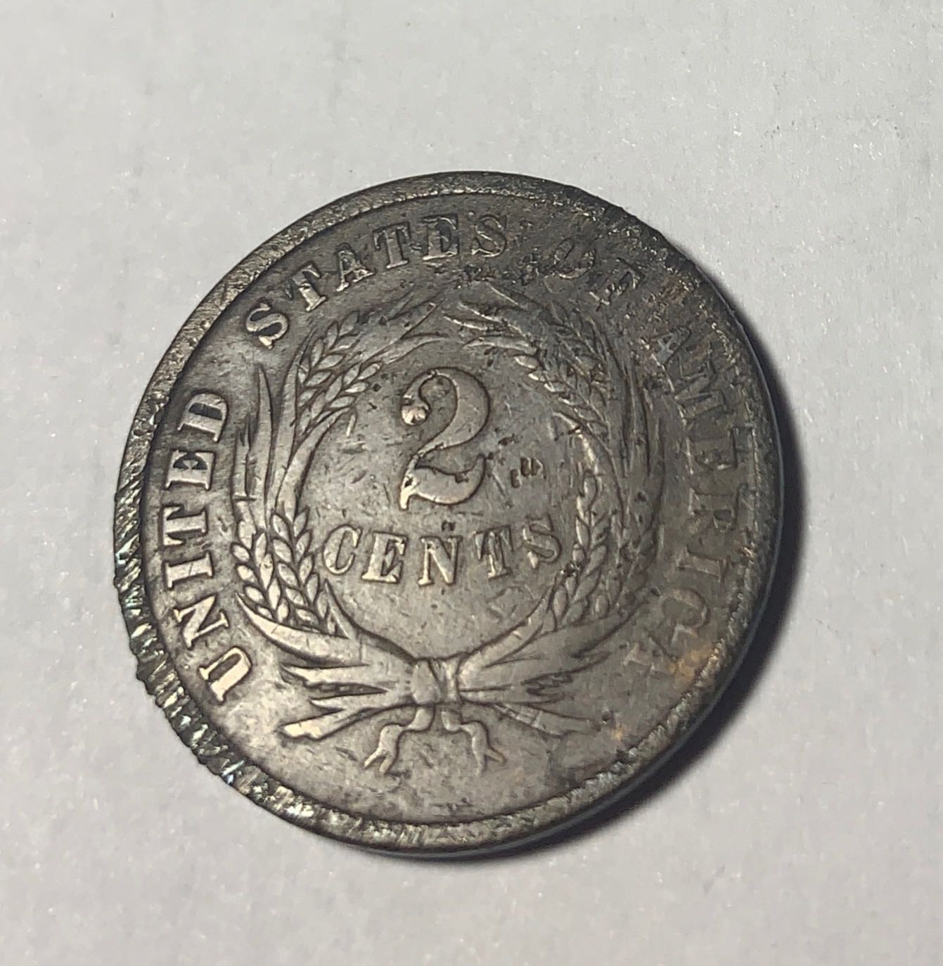 Cent, Two Cent Piece 1864-73  coin collectible - Main Image 3