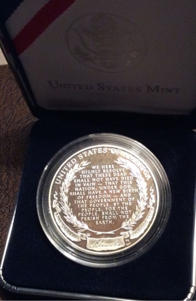 Dollar, Abraham Lincoln Commemorative Silver 2009  coin collectible - Main Image 2