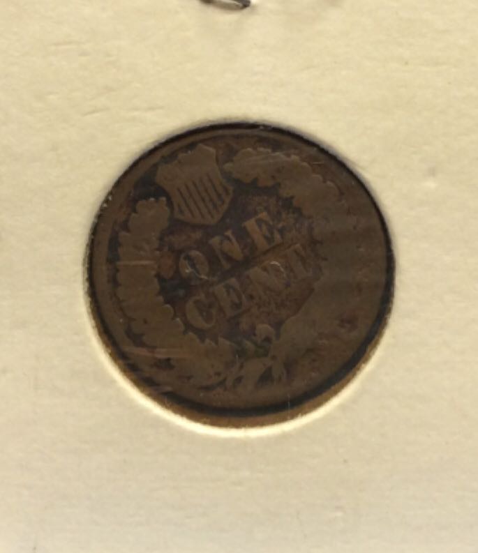 Cent, Indian Head 1889  coin collectible - Main Image 2