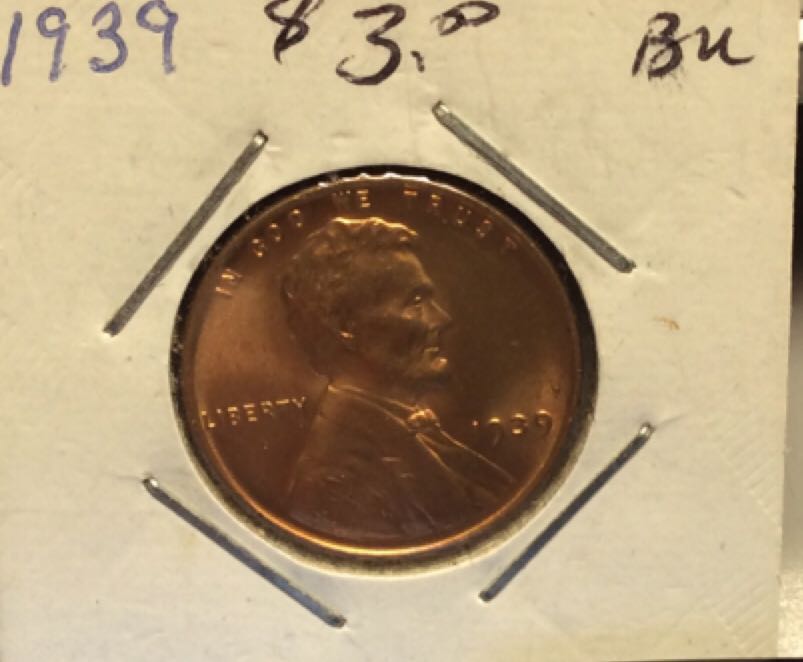 Cent, Lincoln Wheat 1939 coin collectible - Main Image 1