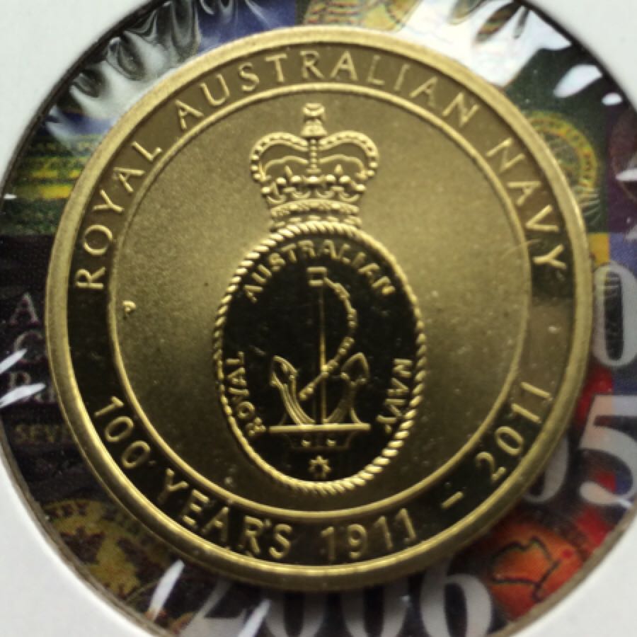 Royal Australian Navy 100 Years coin collectible - Main Image 1
