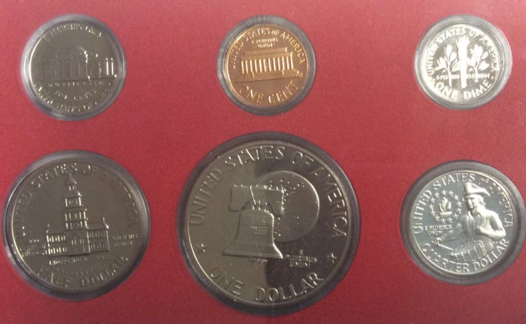 Proof Set, US Mint 1975  coin collectible - Main Image 2