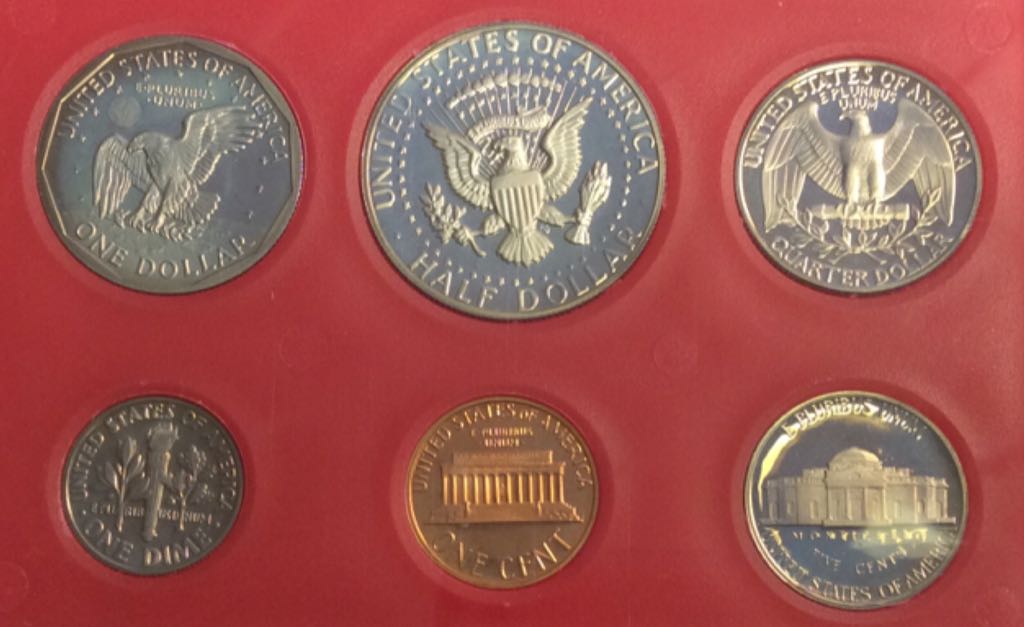 1981 S Proof Set U.S. Mint Original Government Packaging  coin collectible - Main Image 2