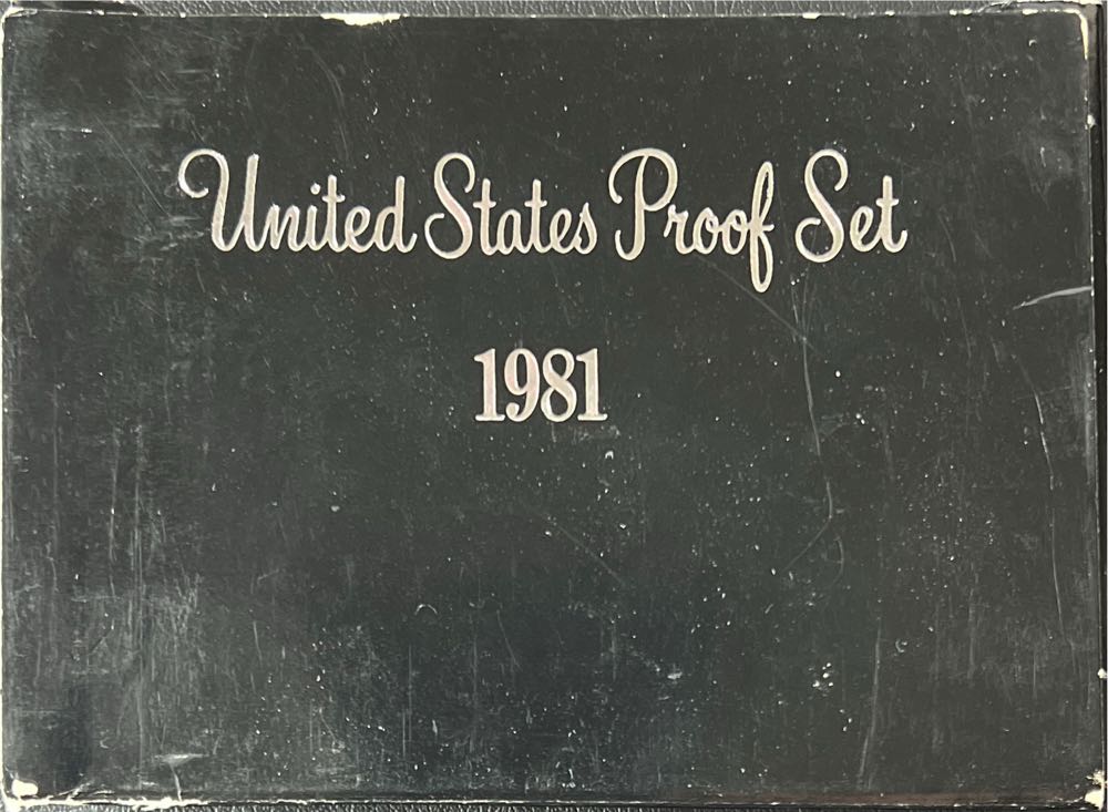 1981 S Proof Set U.S. Mint Original Government Packaging  coin collectible - Main Image 3