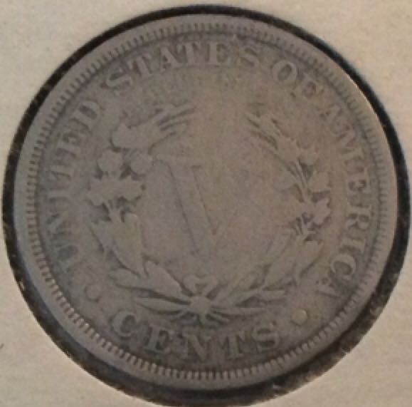 Nickel, Liberty V 1901  coin collectible - Main Image 2