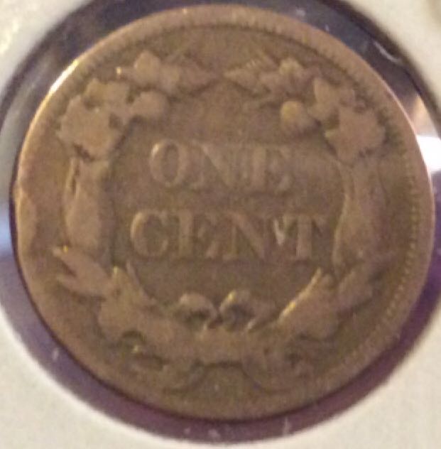 Cent, Flying Eagle 1858  coin collectible - Main Image 2