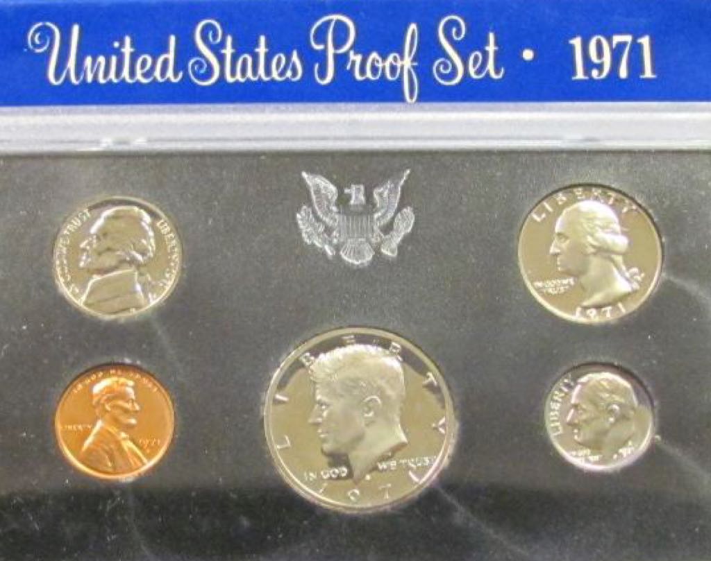 Proof Set, US Mint 1977 5pc