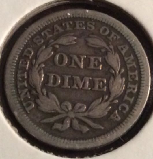 Dime, Seated Liberty Dime 1849  coin collectible - Main Image 2
