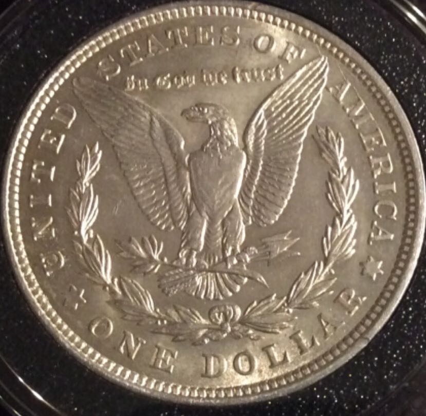 Dollar, Morgan Silver 1921  coin collectible - Main Image 2